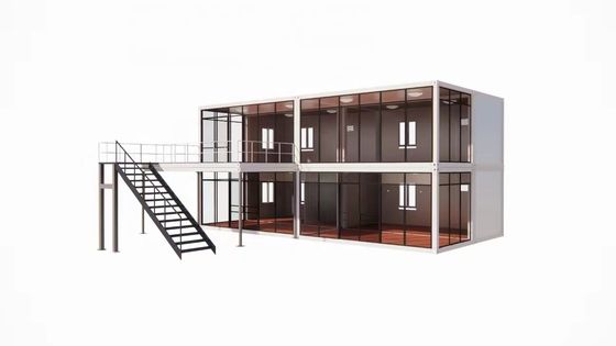 Casa di contenitore prefabbricata modulare 5950 mm