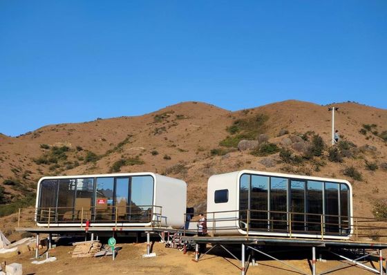 Rivoluzionate la vostra esperienza di viaggio con l'Economic Prefab Capsule Hotel Container House