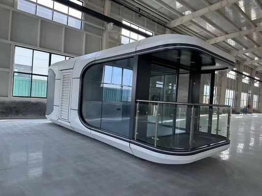 Alloggio alberghiero 38 M2 Modello E7 Capsula solare Casa con lussuoso design Apple Cabin