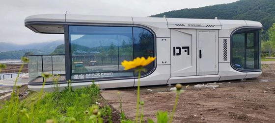 Alloggio alberghiero 38 M2 Modello E7 Capsula solare Casa con lussuoso design Apple Cabin