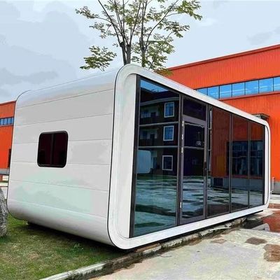 Hotel Prefabbricato Tiny Smart Space Capsule House con Rock Wool Sandwich Panel Wall