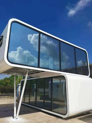 Hotel Prefabbricato Tiny Smart Space Capsule House con Rock Wool Sandwich Panel Wall