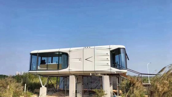 Alloggio alberghiero 38 M2 Modello E7 Capsula solare Casa con lussuoso design Apple Cabin