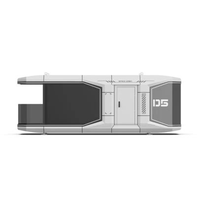Contenitore modulare alloggio temporaneo spazio Capsula casa con design contemporaneo