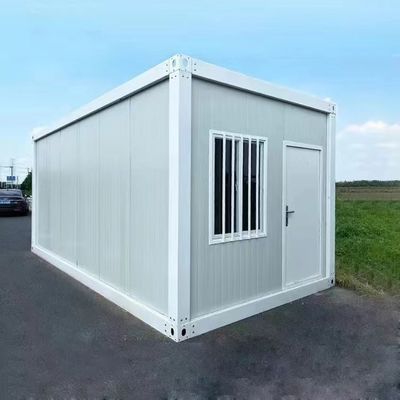 Casa prefabbricata in container con pavimento in cartone MGO
