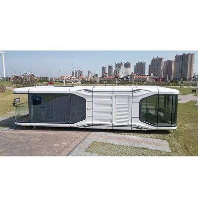 Casa in contenitore all'aperto con design di capsula e pannello sandwich in lana di roccia