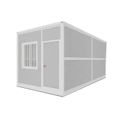 MGO Piano 20ft 40ft Prefabbricato Container pieghevole Case pieghevoli Flat Pack Container House