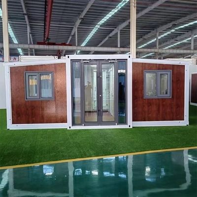 Casa in rapida trasloco con doppia ala di espansione sala contenitore pieghevole