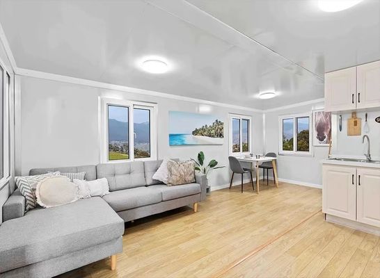 Casa in rapida trasloco con doppia ala di espansione sala contenitore pieghevole