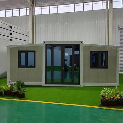40ft Double-Wing di espansione Container House con design e EPS sandwich pannello tetto
