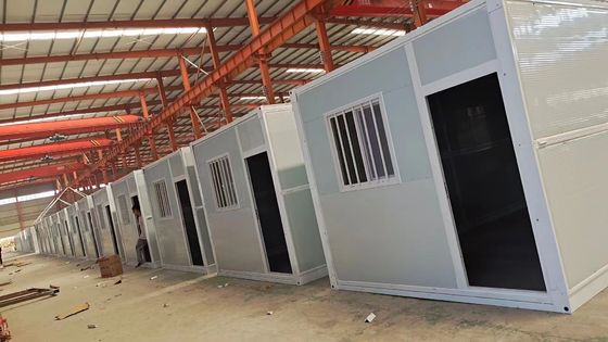 Comodo 5950 mm Container pieghevole Case Prefabbricate Casa ufficio Casa piatta