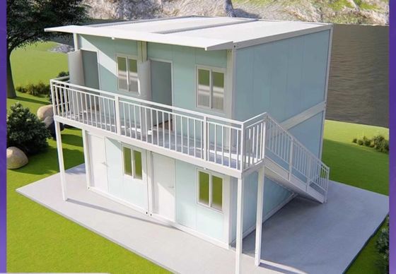 Case modulari a contenitore pieghevole pieghevole per un'assemblaggio rapido e un'installazione facile
