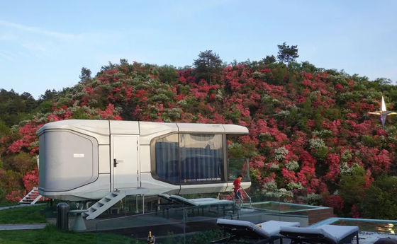 Casa Capsula Spaziale Solare La perfetta miscela di lusso e natura sul piano MGO