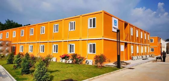 Assemblare in modo efficiente la casa contenitore con pavimento in cartone in PVC facile installazione conveniente