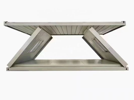 Casa pieghevole a contenitori mobili modulari con supporto tecnico online e mobile