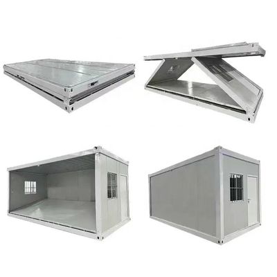 Casa pieghevole a contenitori mobili modulari con supporto tecnico online e mobile
