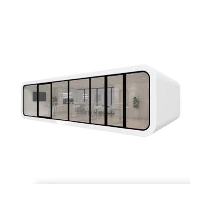 Pavimento in legno composito Cabina modulare da 20 piedi con materiali ecologici