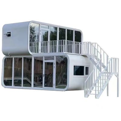 Case modulari prefabbricate da 20 piedi a 40 piedi Mini case Cabina ufficio portabile Home Pod Cabina Apple