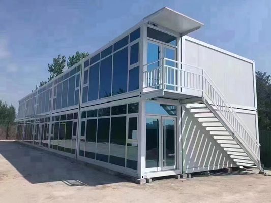 Case prefabbricate per uffici con contenitore con muro a pannello sandwich