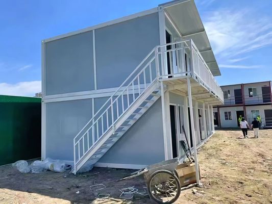 Container per case prefabbricate con montaggio rapido e struttura in acciaio leggero Q235/Q345