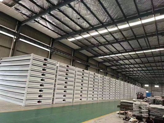 Casella di contenitori pieghevoli in vetro in alluminio tipo Z per applicazioni versatili