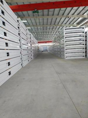 Casella di contenitori pieghevoli in vetro in alluminio tipo Z per applicazioni versatili