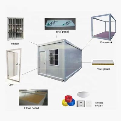 Contenitore prefabbricato con stile distaccabile e di design contemporaneo