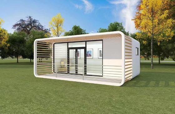 Casa di vetro Spazio abitativo Bungalow prefabbricato Colore personalizzato