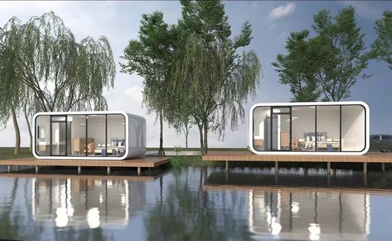 Aggiornate il vostro campeggio con Capsule House Case prefabbricate moderne di lusso La scelta perfetta