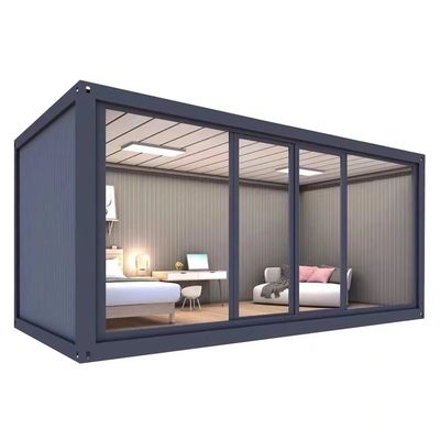 Progettazione contemporanea Rapidamente assemblare contenitore prefabbricato staccabile per dormitorio campo