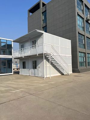 Casa pieghevole modulare con vetrina in alluminio