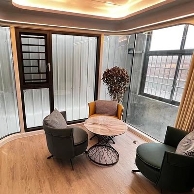 Capsula spaziale Casa prefabbricata moderna Colore personalizzato contemporaneo