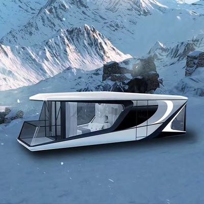 Capsula spaziale Casa prefabbricata moderna Colore personalizzato contemporaneo