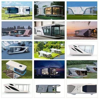 Cottage di vetro luminoso personalizzato per coppie vacanza MGO piano di consiglio vacanza
