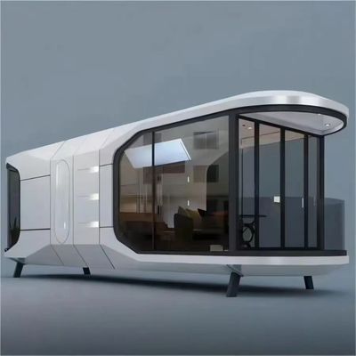 Rock Wool Sandwich Panel Space Capsule House Casa prefabbricata moderna di lusso