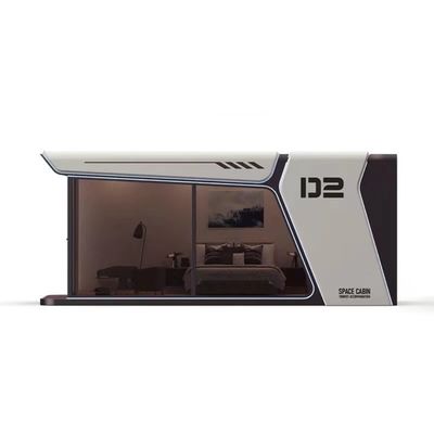 Casa capsula spaziale prefabbricata facile da assemblare con pavimento MGO