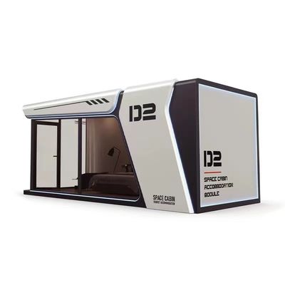Casa capsula spaziale prefabbricata facile da assemblare con pavimento MGO