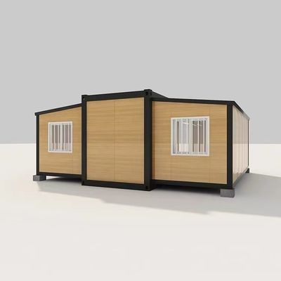 Casa di contenitori prefabbricata pieghevole portatile da 20 piedi per uffici e case stile lussuoso