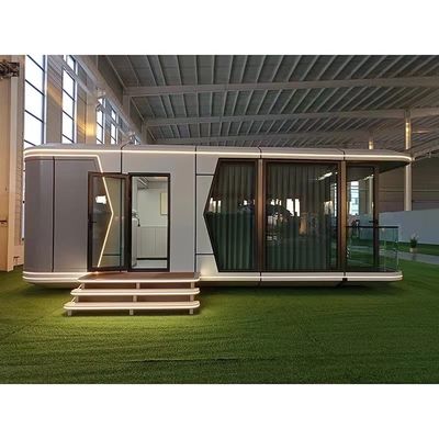 Modello contemporaneo Casa Capsula Spaziale Solare Il Container Espandibile Ultimo